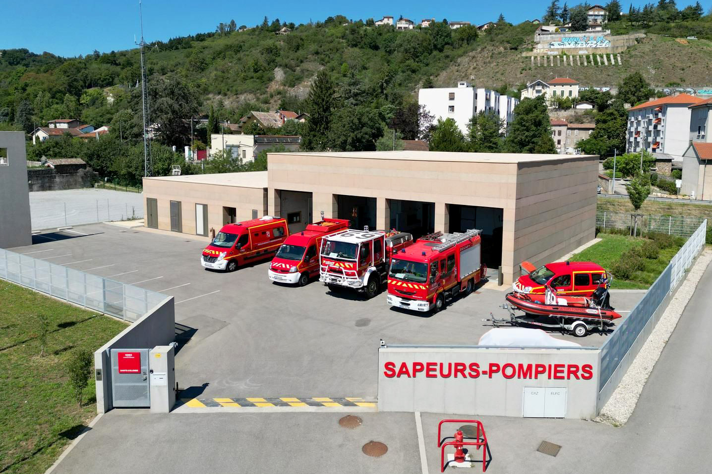 Caserne des sapeurs-pompiers de Sainte-Colombe